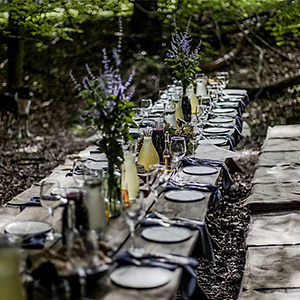 Anielskie Ogrody i leśny klub kolacyjny